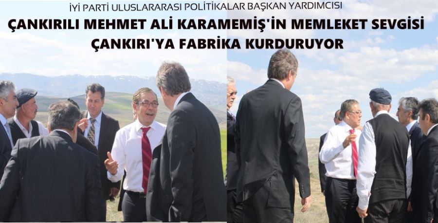 İYİ Parti Uluslararası Politikalar Başkan Yardımcısı Çankırılı Mehmet Ali Karamemiş