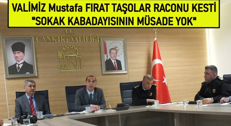 VALİMİZ Mustafa FIRAT TAŞOLAR RACONU KESTİ 