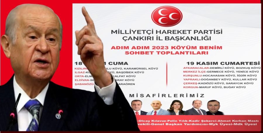 MHP’DE ÇANKIRI’DA 