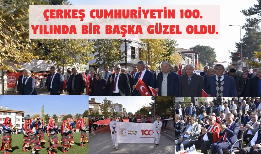 ÇERKEŞ CUMHURİYETİN 100 YILINDA BİR BAŞKA GÜZEL OLDU.