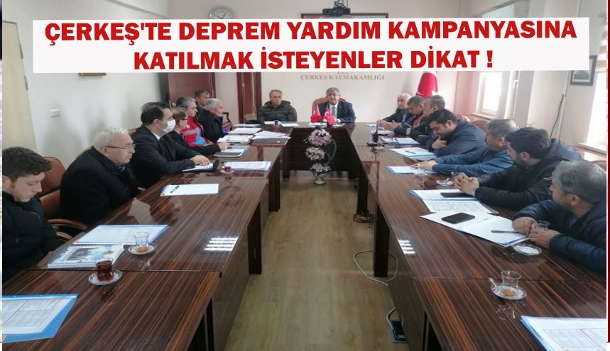 DEPREM YARDIM KAMPANYASINA KATILMAK İSTEYENLER DİKAT !