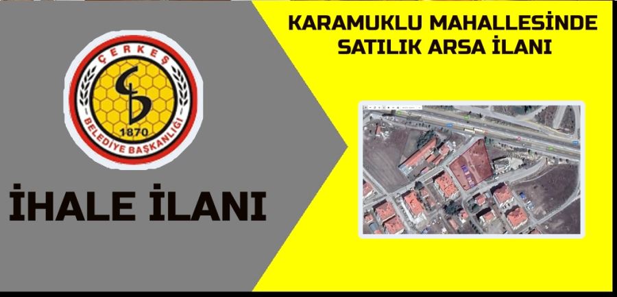 BELEDİYEDEN SATILIK ARSA İLANI