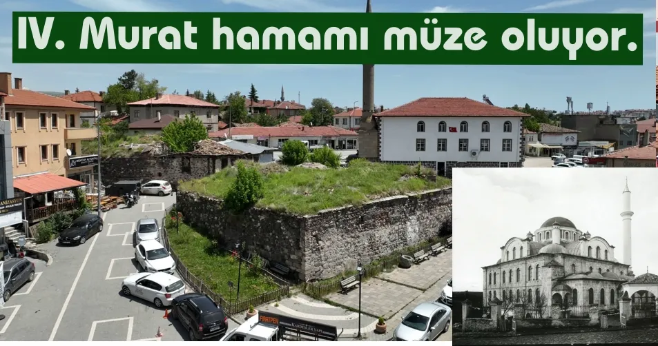 ÇERKEŞ IV. MURAT CAMİSİ VE HAMAMIYLA İLGİLİ TURİZM ATAĞI!
