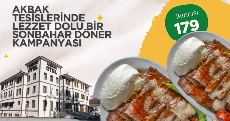  Lezzet Dolu Bir Sonbahar döner Kampanyası