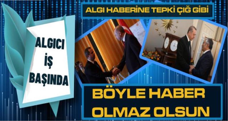 ALGI HABERİNE TEPKİ ÇIĞ GİBİ