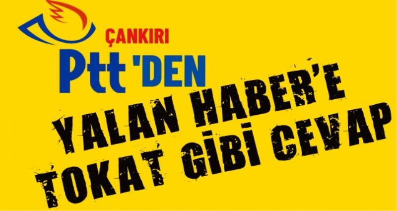 ÇANKIRI PTT